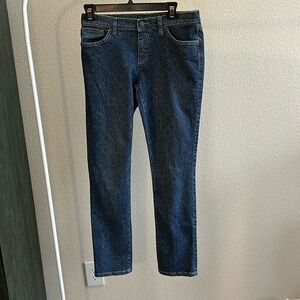 Ralph Lauren Jeans Co sz 6 Geometric Pattern Skinny Jeans